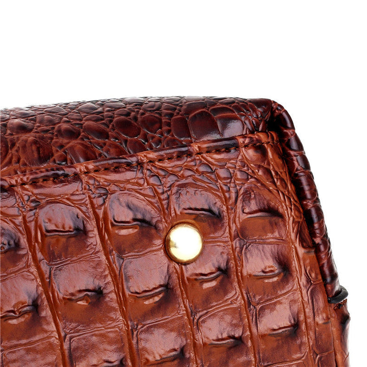 Frances - Classic Heritage Leather Shoulder Bag